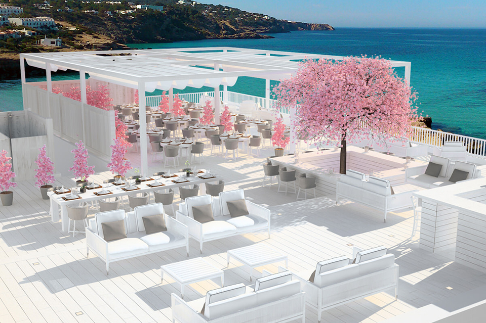 Ibiza Wedding Venues - a photo of Cotton Beach Club Ibiza